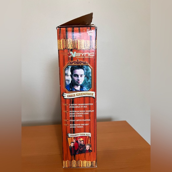 *NSYNC Collectible marionette Chris Kirkpatrick - Picture 14 of 14